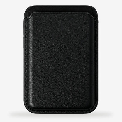 Foldable Magnetic Stand Card Wallet Black