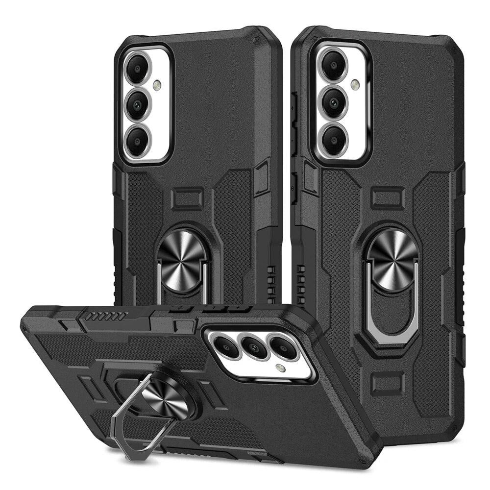 Samsung Galaxy A25 Kickstand Rugged Case Black