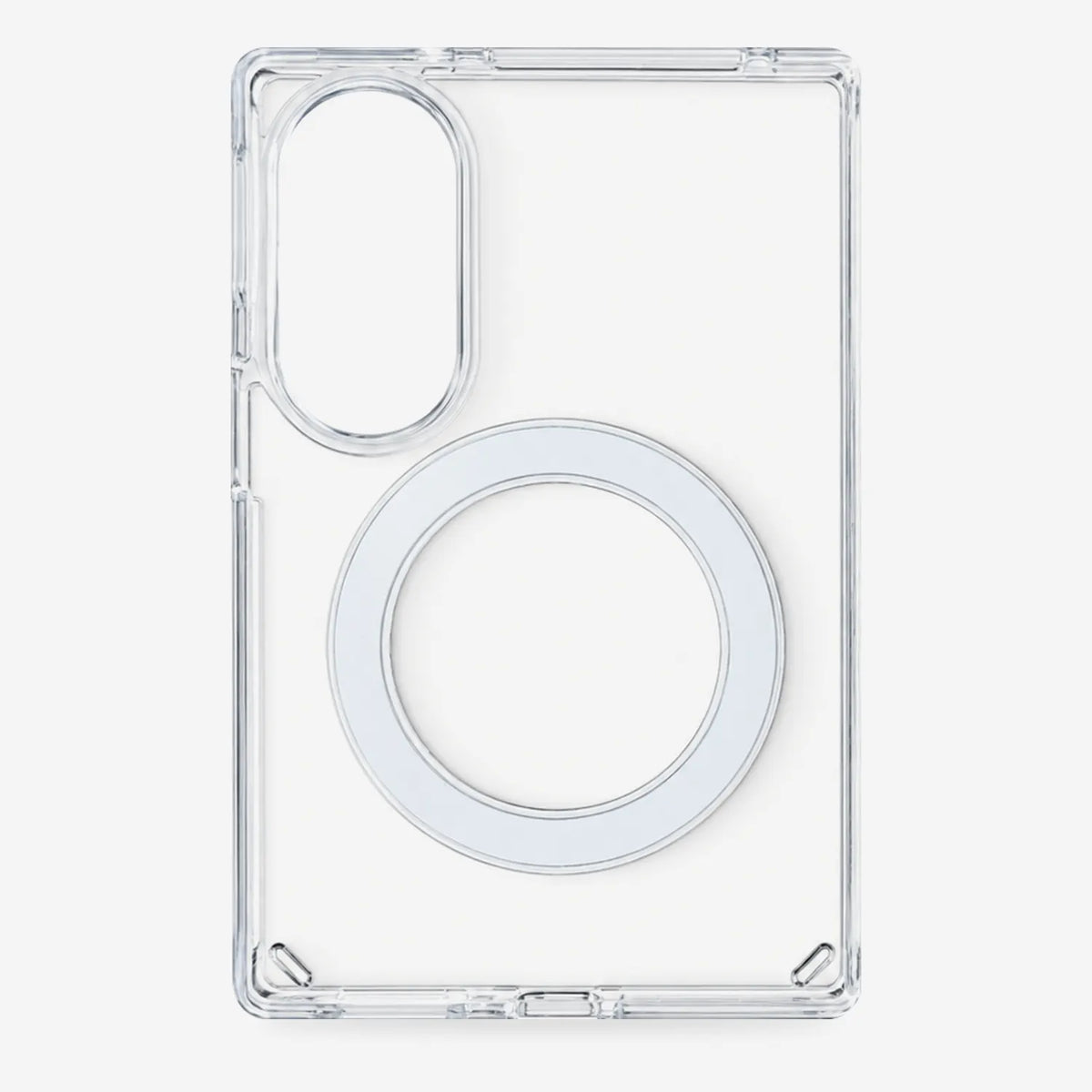 Samsung Galaxy Z Fold 8 Magnetic Back Cover Case Clear