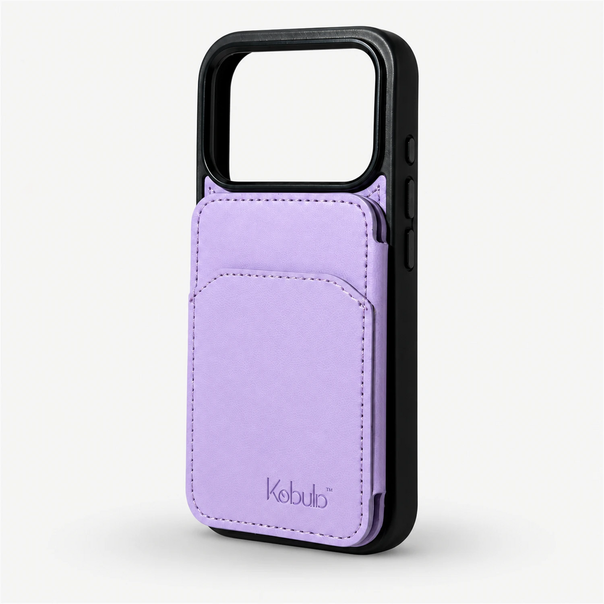 Back Flip Leather Cardholder Case Purple