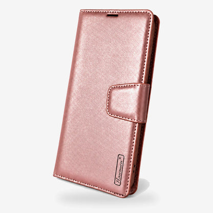 Samsung Galaxy S26 FE Flip Leather Wallet Case - Rose Gold
