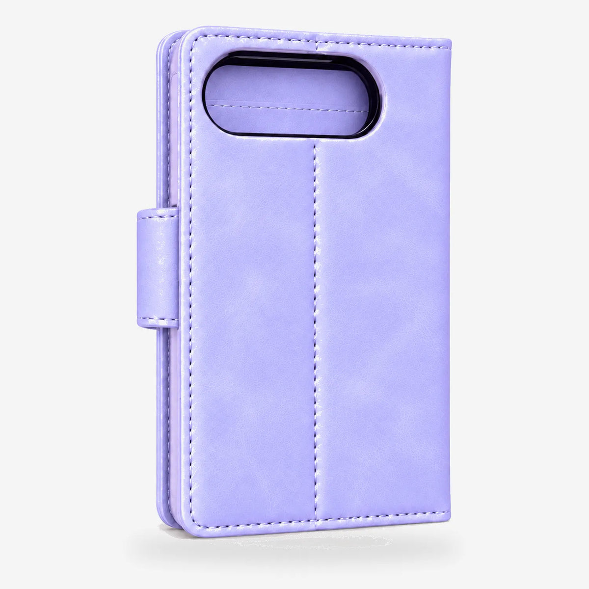 iPhone Duo Magnetic Detachable Leather Wallet Case Purple