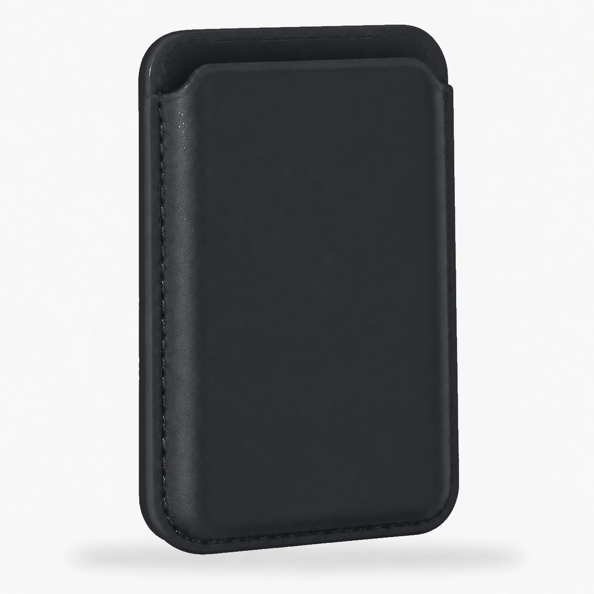 PU Leather Magsafe Card Wallet Black