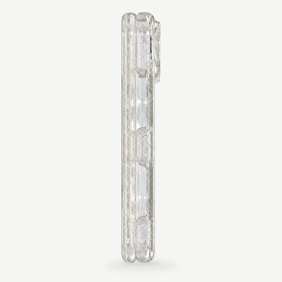 iPhone Duo Clear Back Tough MagSafe Crystal Sparkling Case