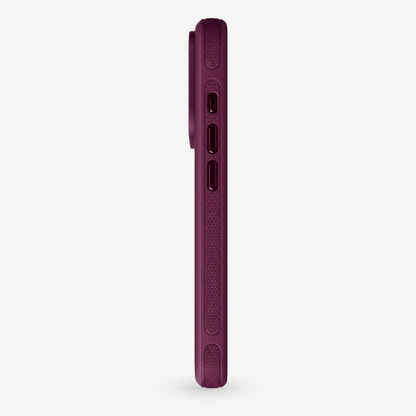 Magnetic Matte Protective Case-Dark Cherry