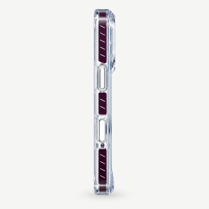 AeroBeam Clear Back Tough MagSafe Case Dark Cherry