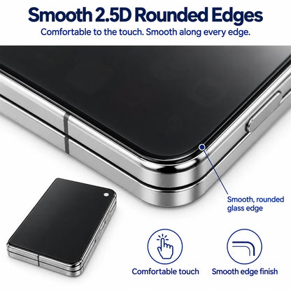 Privacy Full Glass Screen Protector-iPhone Duo