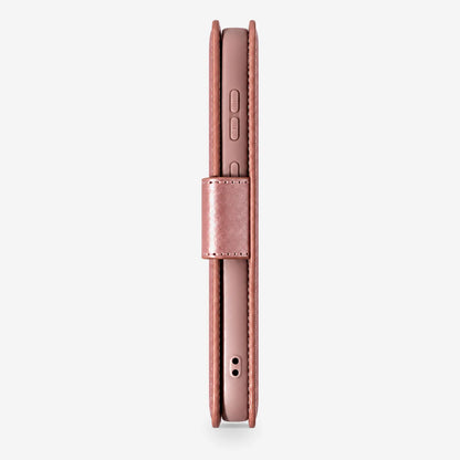 Samsung Galaxy S26 FE Flip Leather Wallet Case - Rose Gold