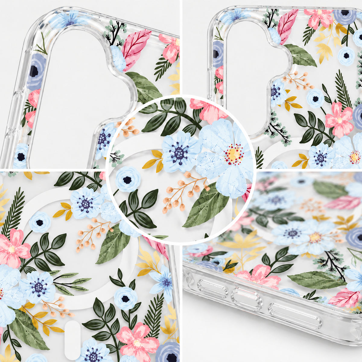 Magsafe Pattern Blue Meadow