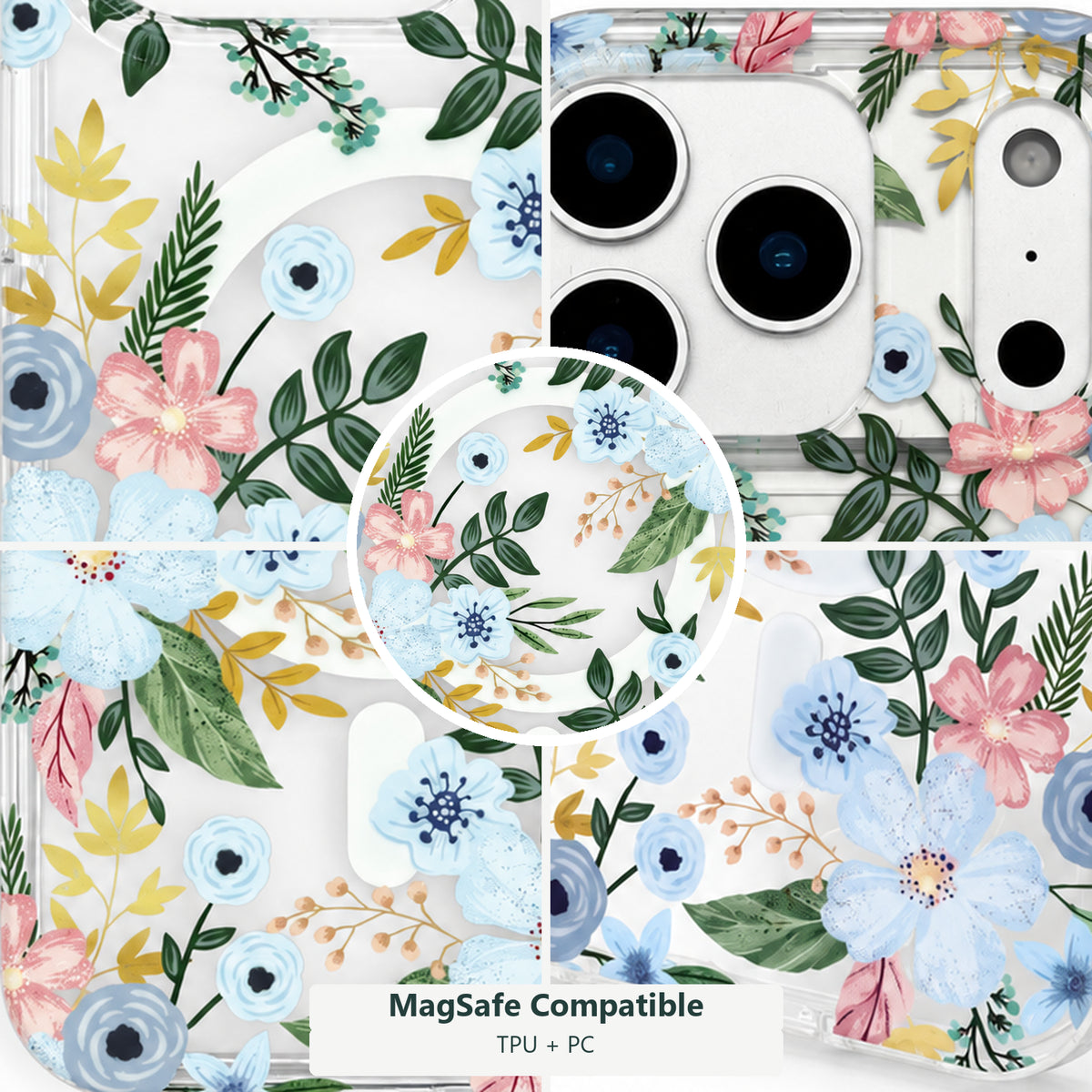Magsafe Pattern Blue Meadow