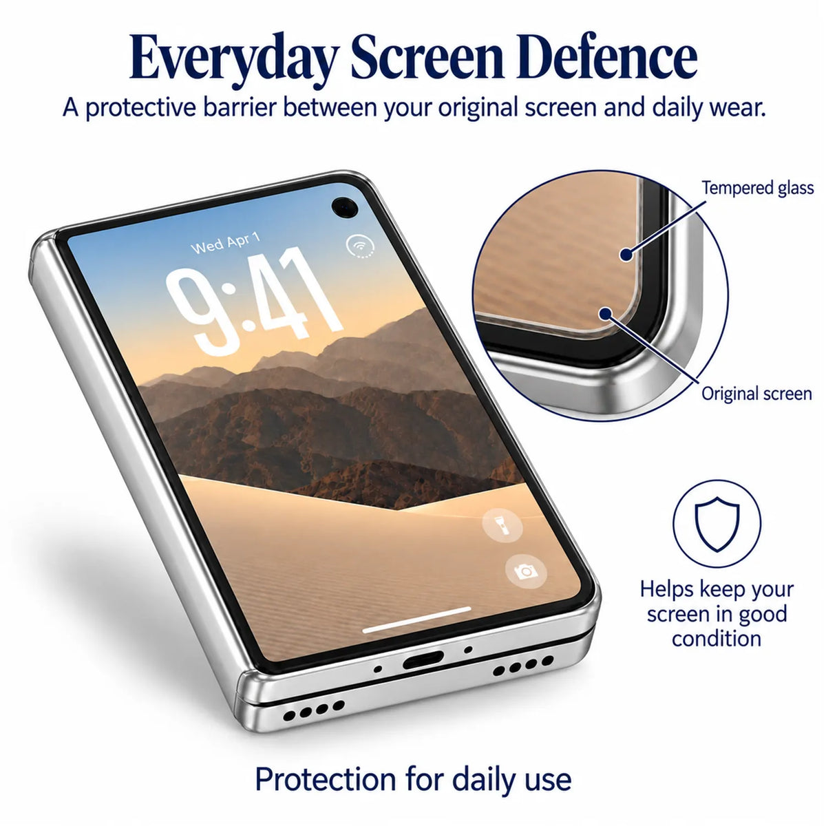 Glass Screen Protector-iPhone Duo