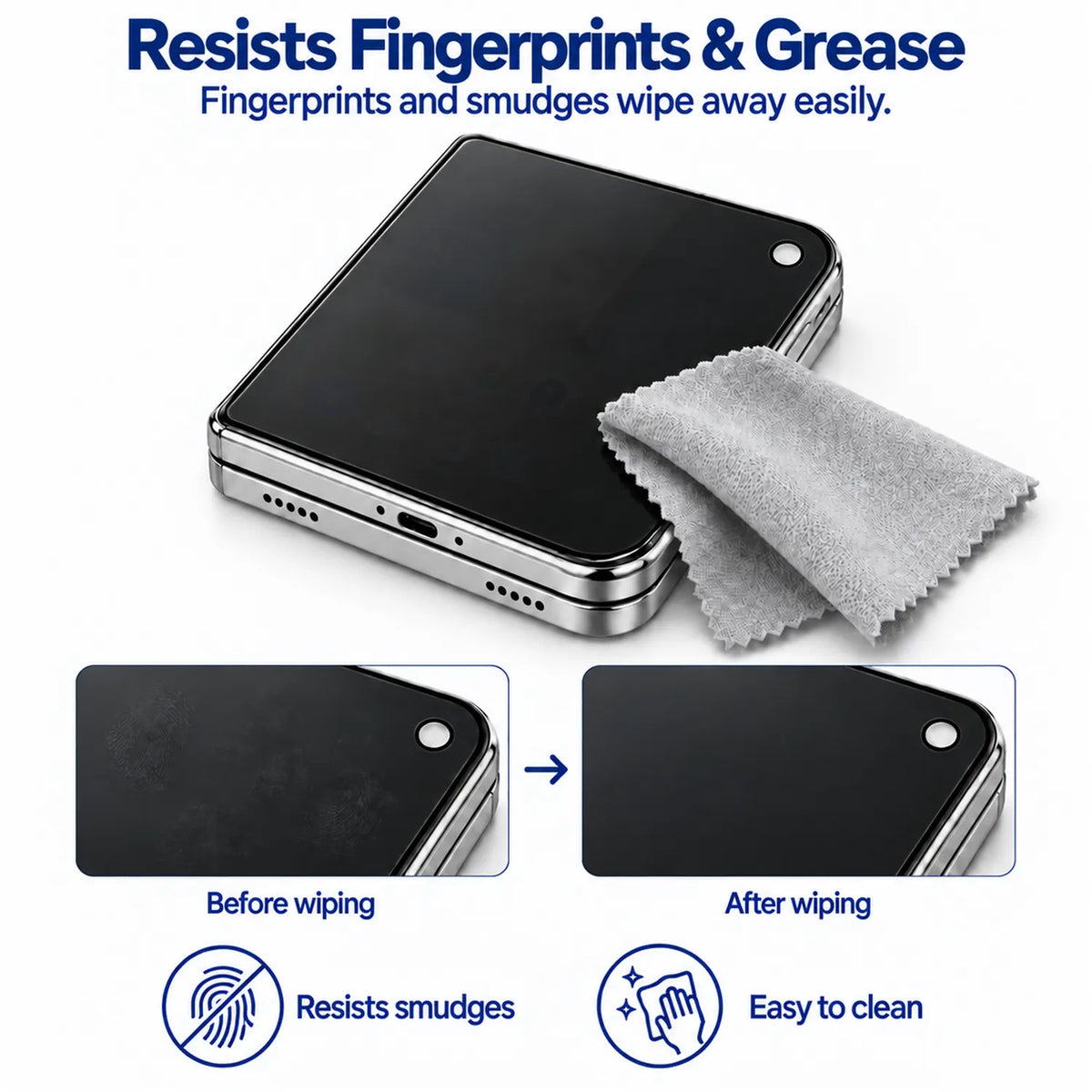 Privacy Full Glass Screen Protector-iPhone Duo