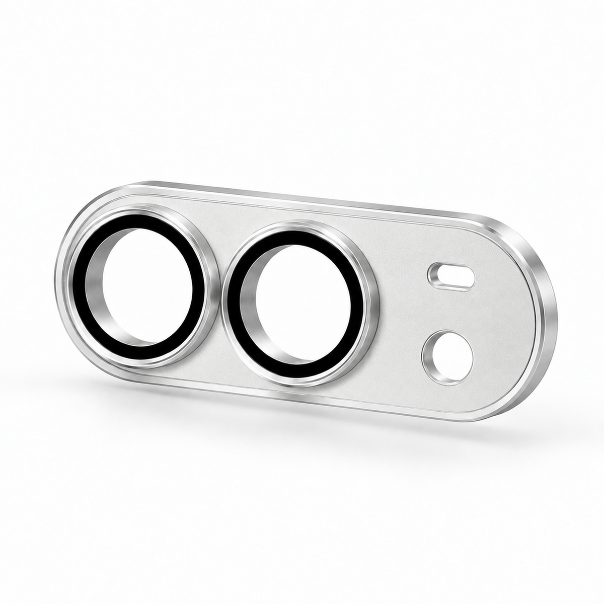 9D Full Camera Lens Metal Cover-iPhone Duo-Black