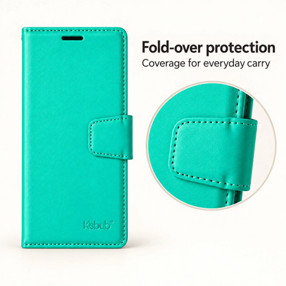 Nebula iP17 Promax/18 Promax Flip Leather Wallet Case Mint