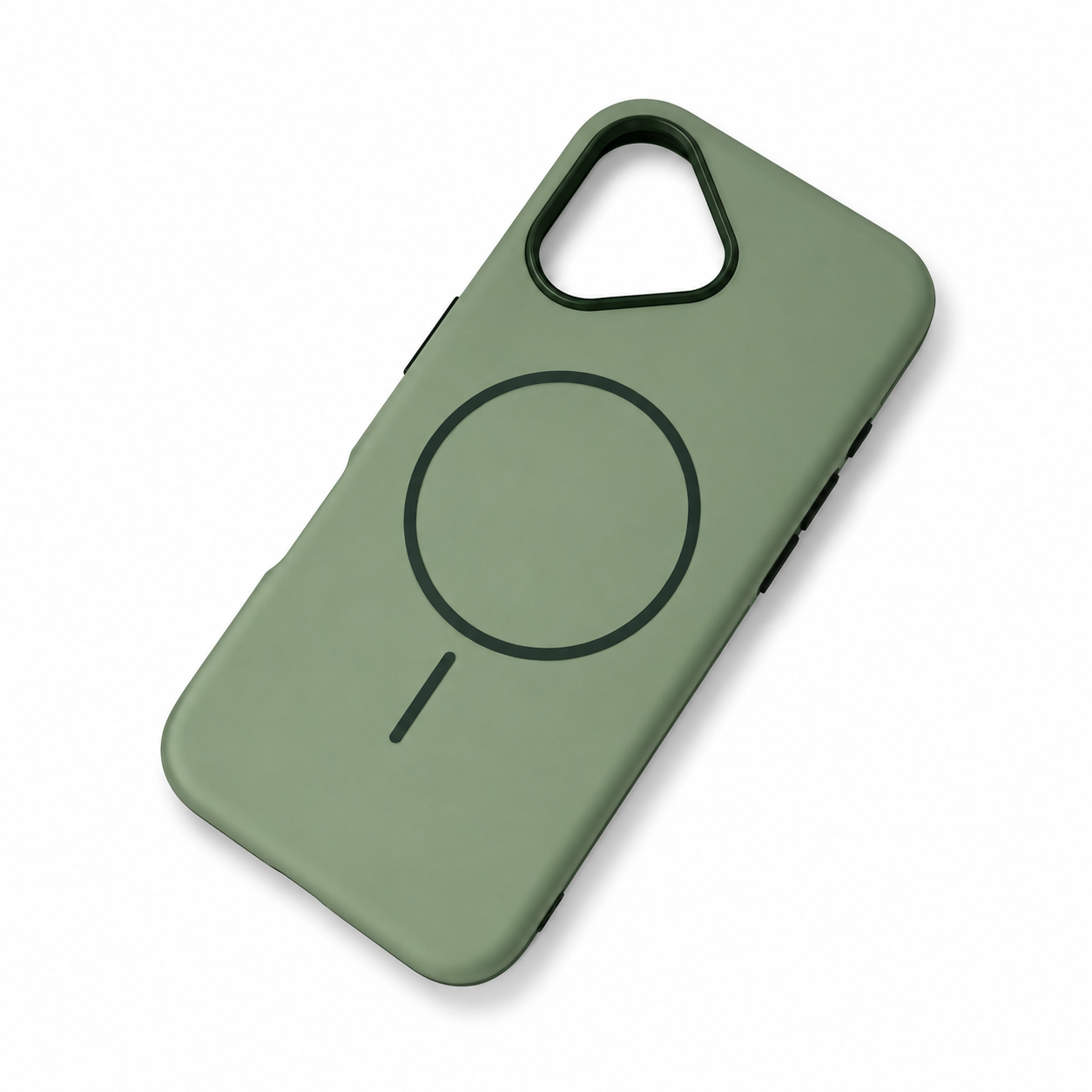 iPhone 17 Magnetic Matte Protective Case-Green