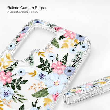 Galaxy S25 Ultra Magsafe Pattern Blue Meadow