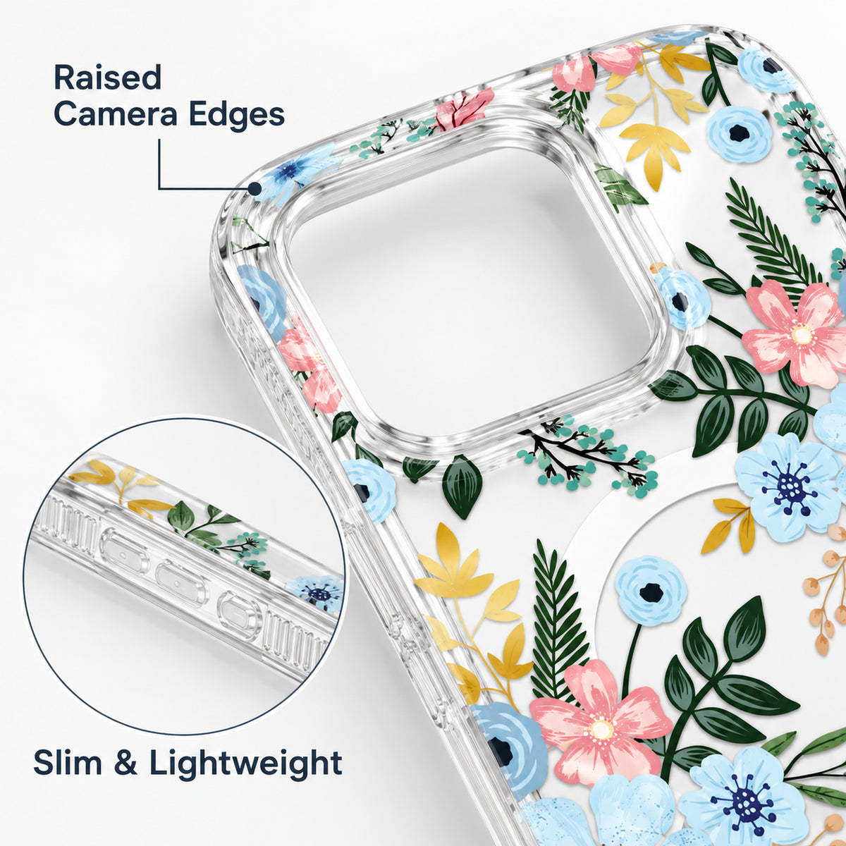 Magsafe Pattern Blue Meadow
