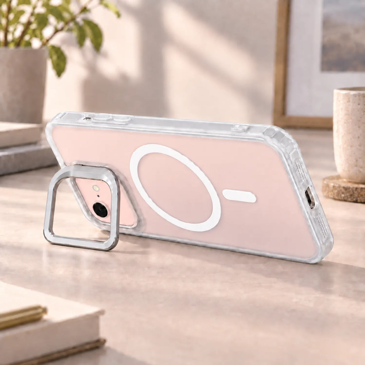 Nebula iP 17e/16e/15/14/13 Snap Magsafe Case White