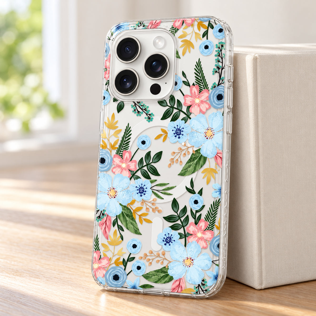 Magsafe Pattern Blue Meadow