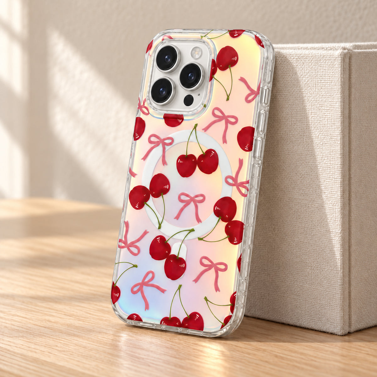 Magsafe Pattern Aurora Cherries