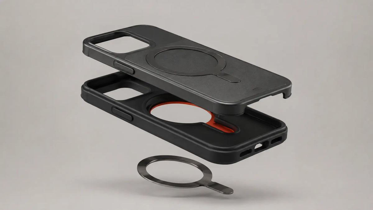 Phone case layered engineering detail