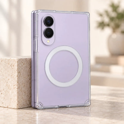 Samsung Galaxy Z Fold 8 Magnetic Back Cover Case Clear