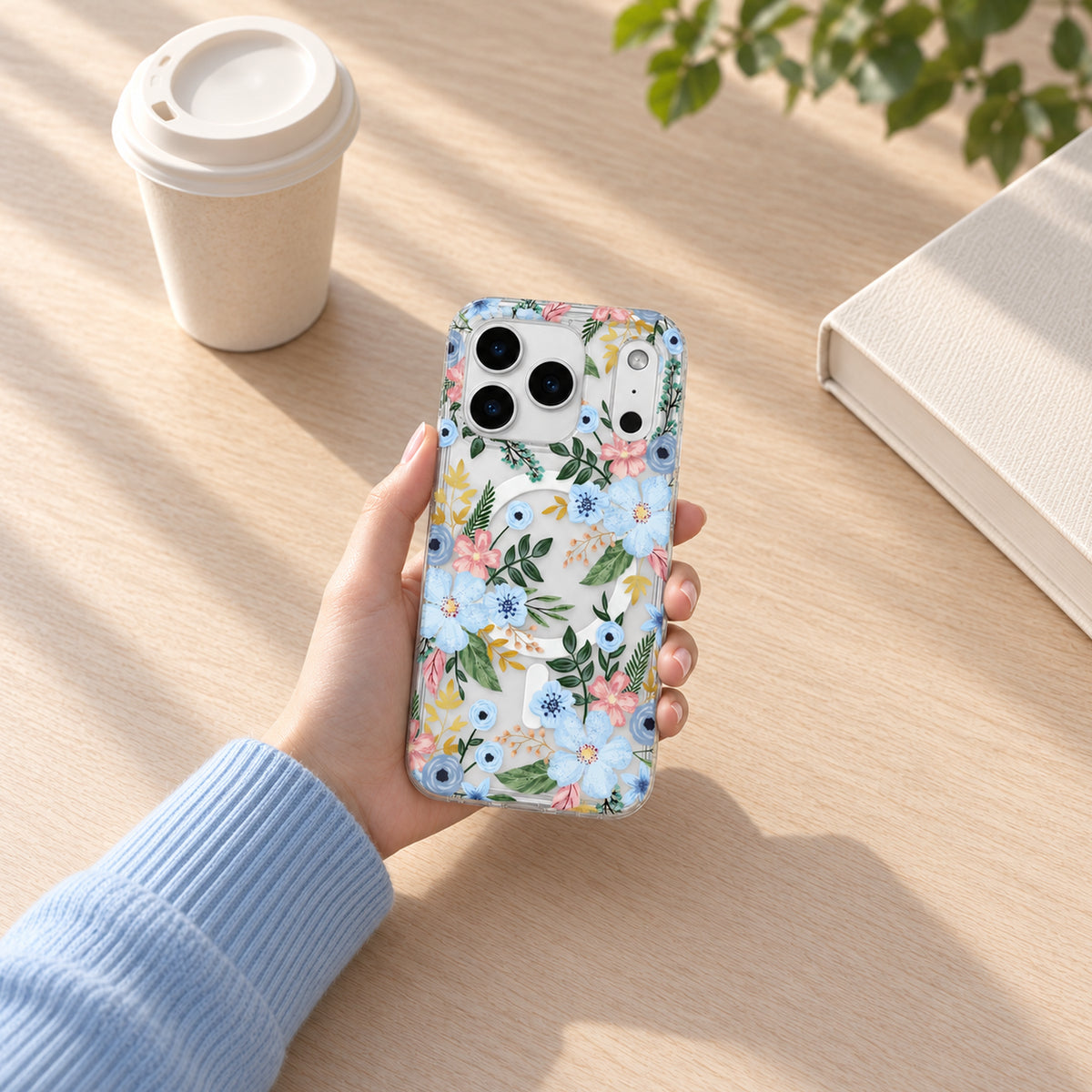Magsafe Pattern Blue Meadow