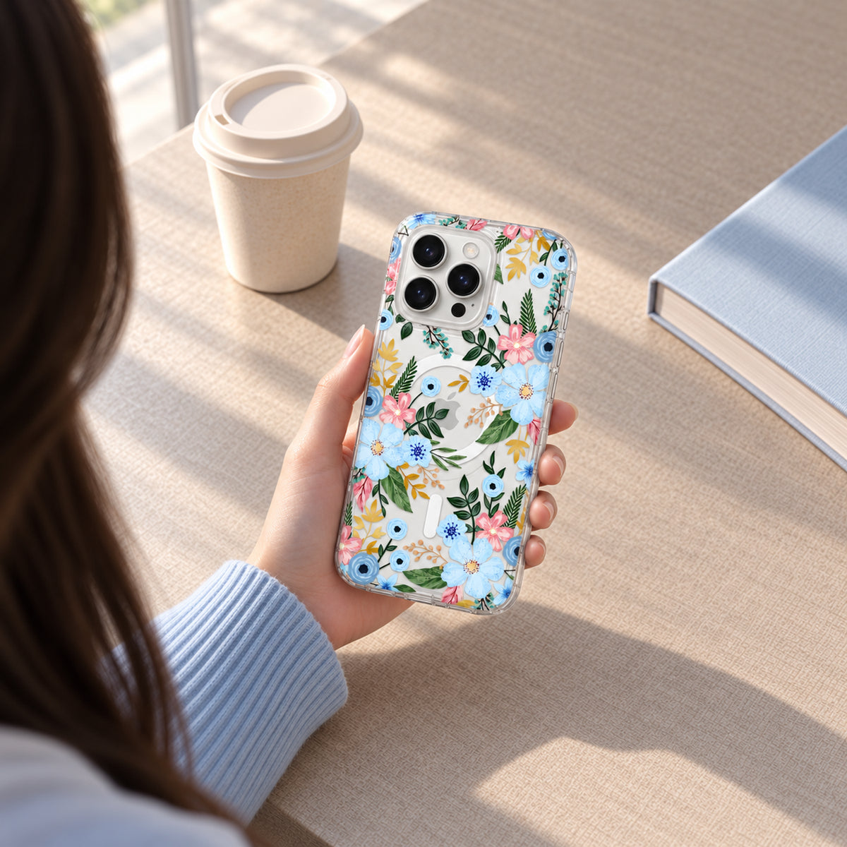 Magsafe Pattern Blue Meadow