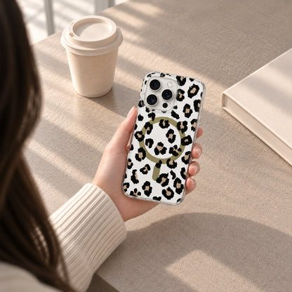 Magsafe Pattern Golden Leopard Case