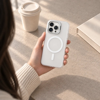 Nebula iP 17e/16e/15/14/13 Snap Magsafe Case White