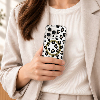 Magsafe Pattern Golden Leopard Case