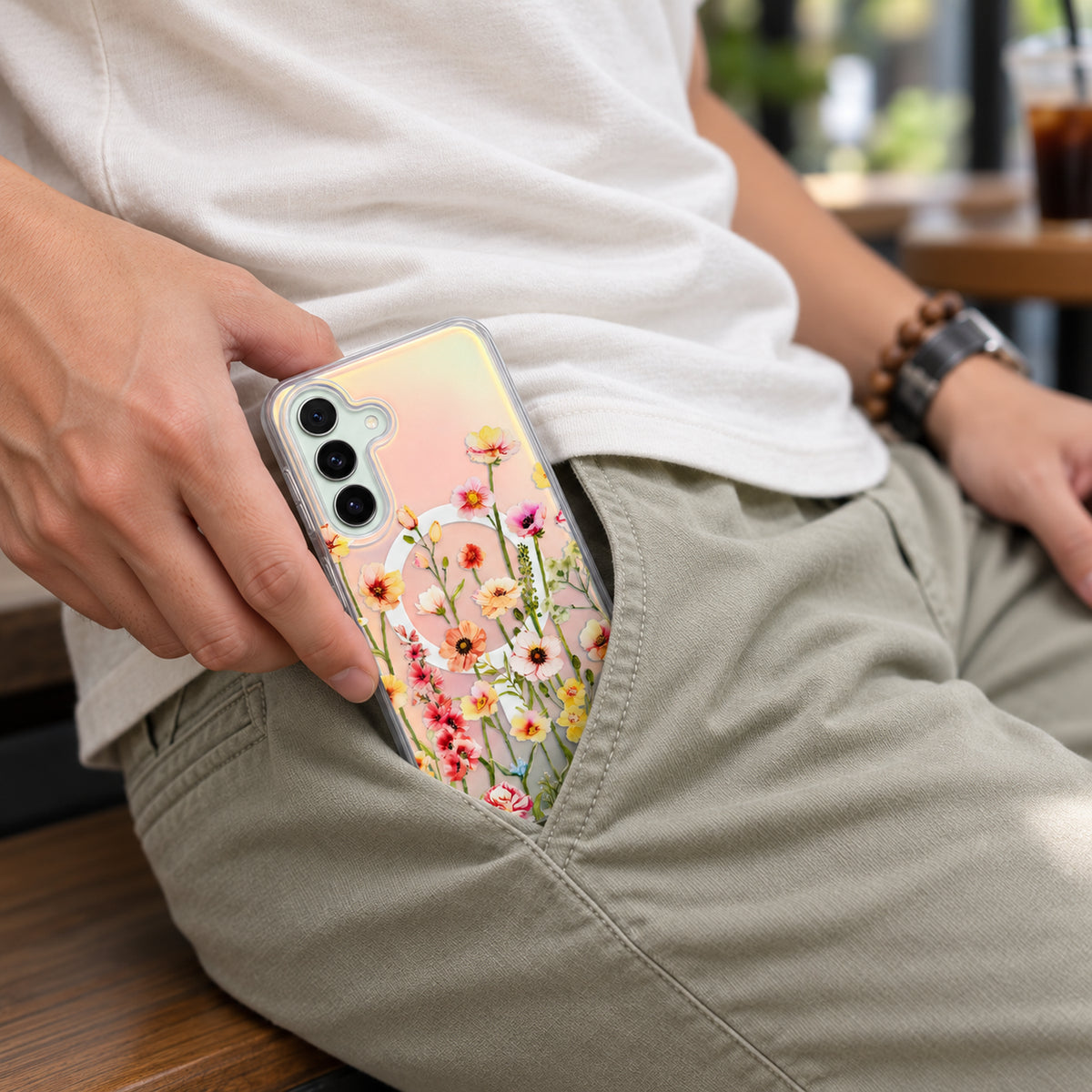 Magsafe Pattern Aurora Cosmos
