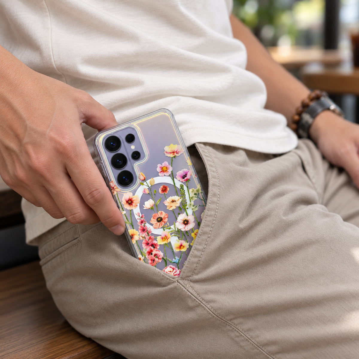 Galaxy S26 Ultra Magsafe Pattern Aurora Cosmos