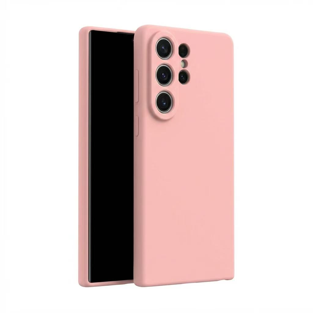 Samsung Galaxy S26Ultra Silicone Rubber Case Sand Pink