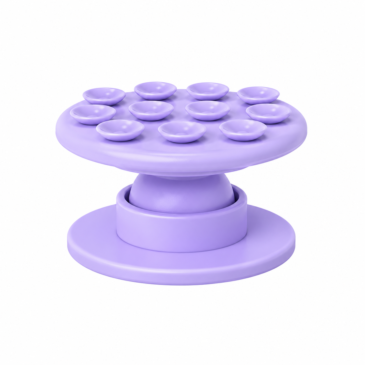 PopGrip MagSafe Suction Heart - Purple