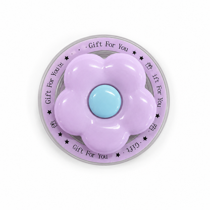 GripPro Magnetic Flower Phone Ring Holder – Lavender Purple