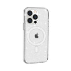Nebula Clear Back Tough Case with MagSafe for iPhone – Crystal Sparkling