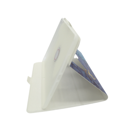 iPad 10.2-10.5 inch Universal Rotate iPad Case Blue Marble