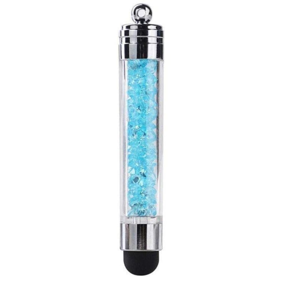 Mini Crystal Stylus Pen Sky Blue