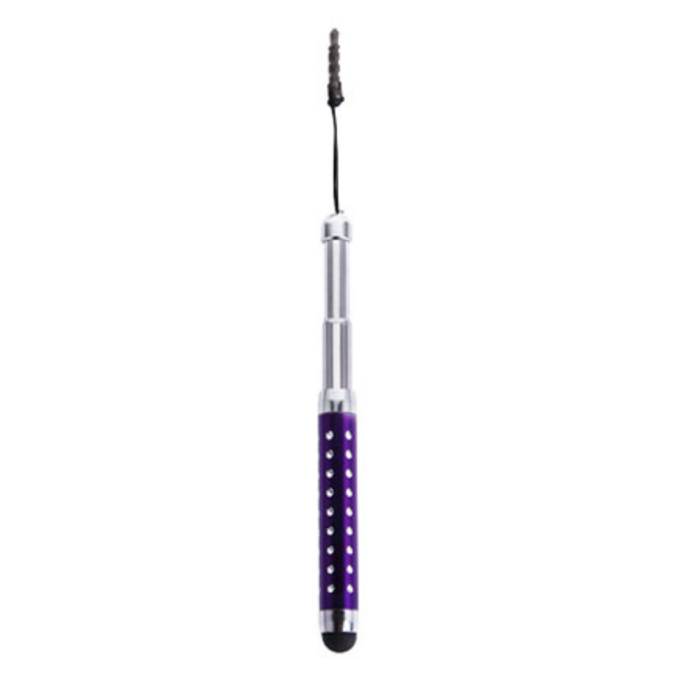 Retractable Universal Stylus Pen Purple