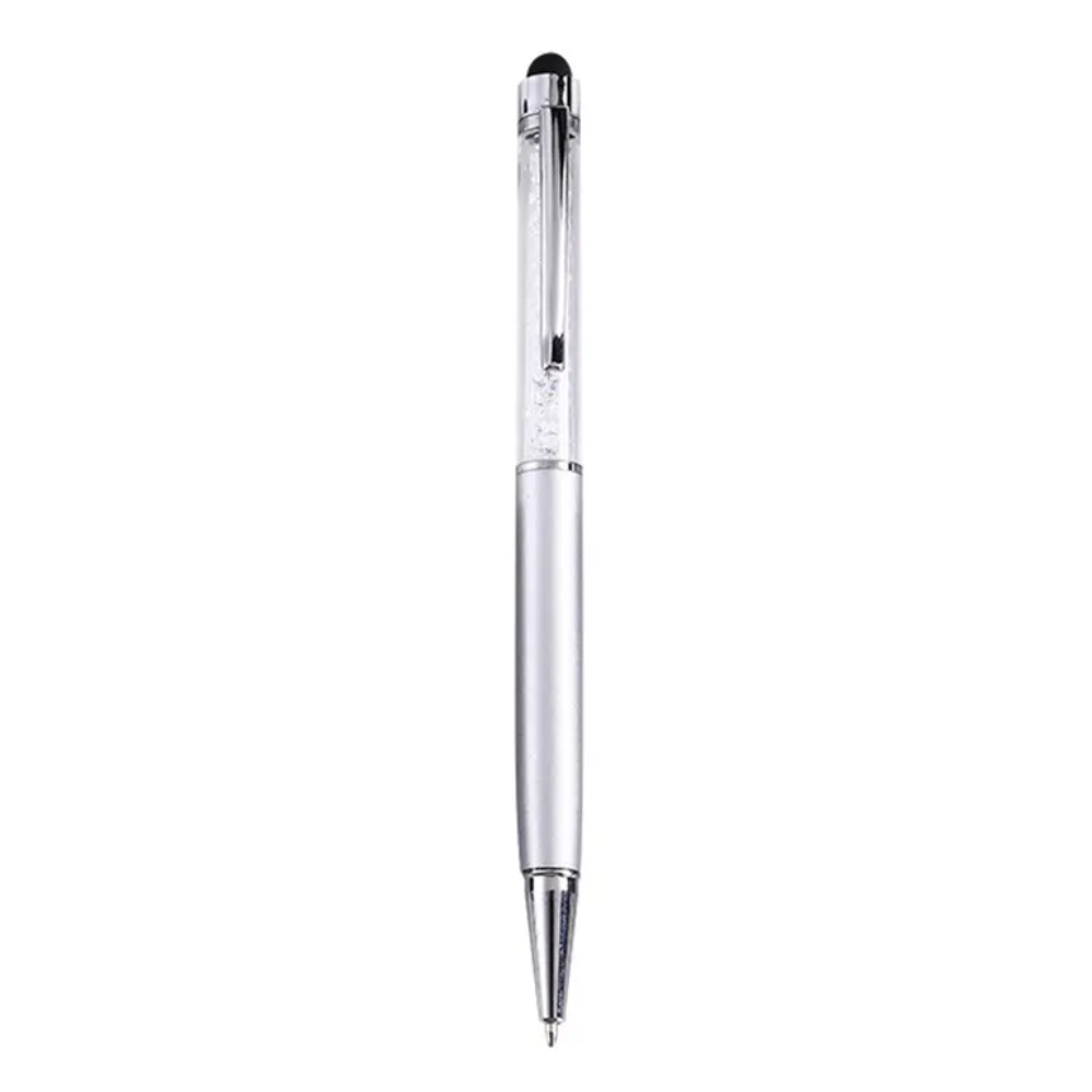 2 in 1 Crystal Stylus Ballpoint Pen