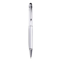 2 in 1 Crystal Stylus Ballpoint Pen