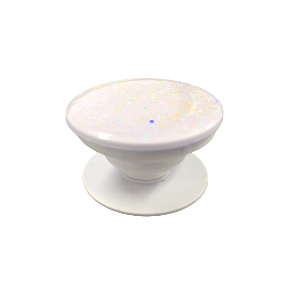 Phone Grip Iridescent Confetti Blush