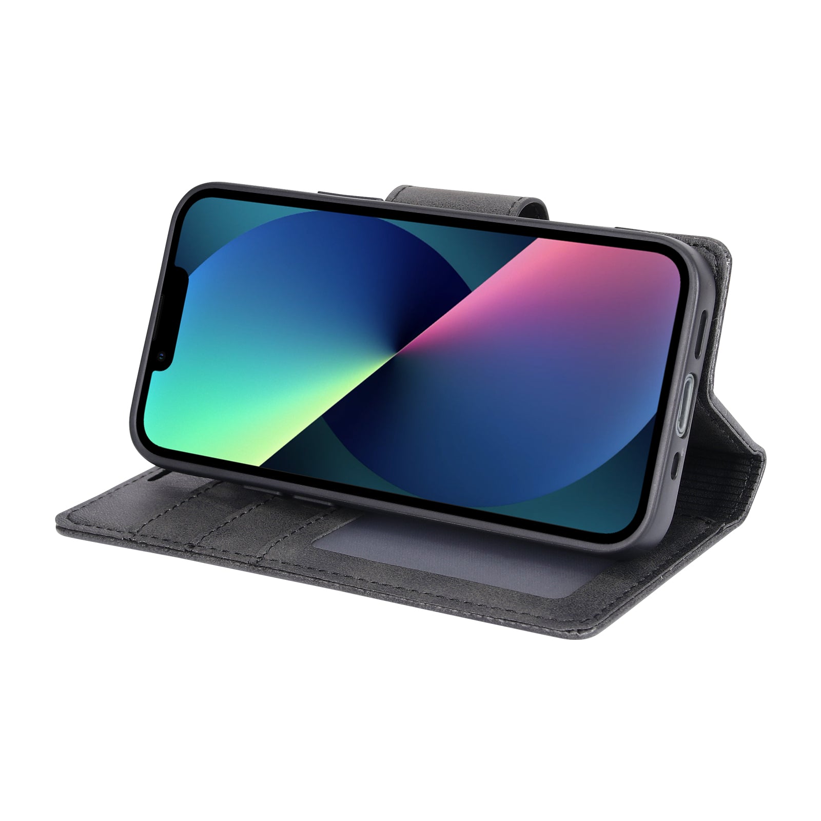 Google Pixel7 5G Hanman Flip Wallet Case Black