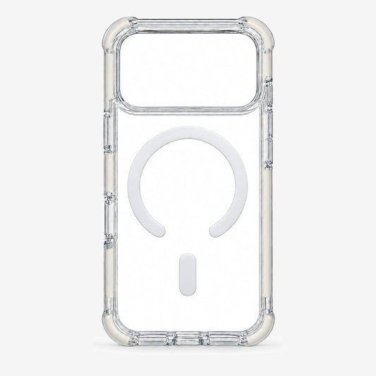 Clear Back Tough MagSafe Case for Series - White for iPhone