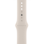 Apple Watch Silicone Black Nod Starlight