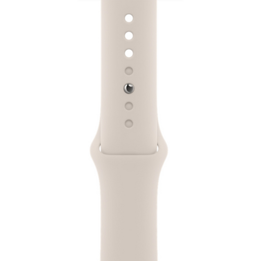 Apple Watch Silicone Black Nod Starlight