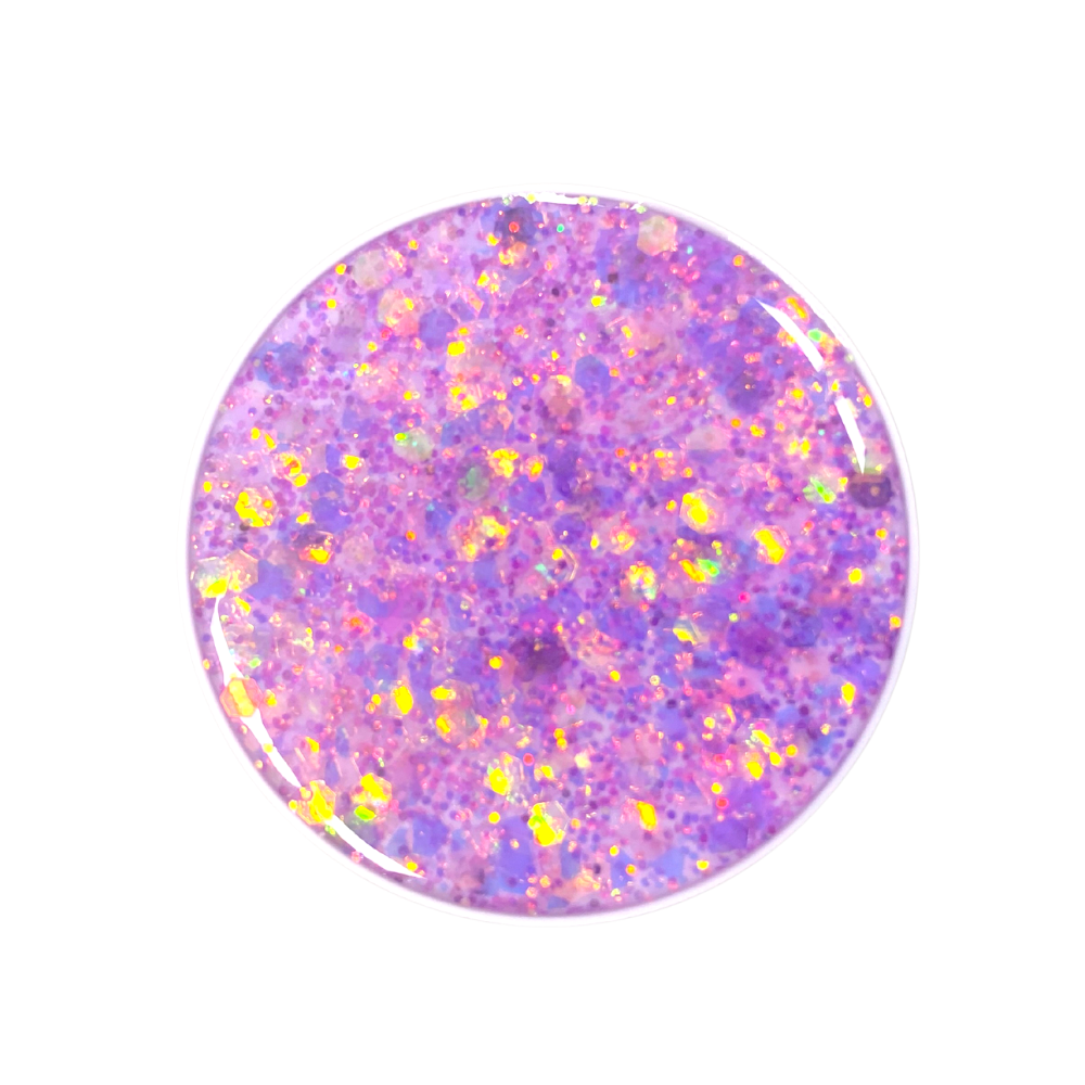 Phone Grip Iridescent Confetti Purple