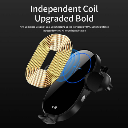 Car 15W Qi Wireless Charger Holder H5