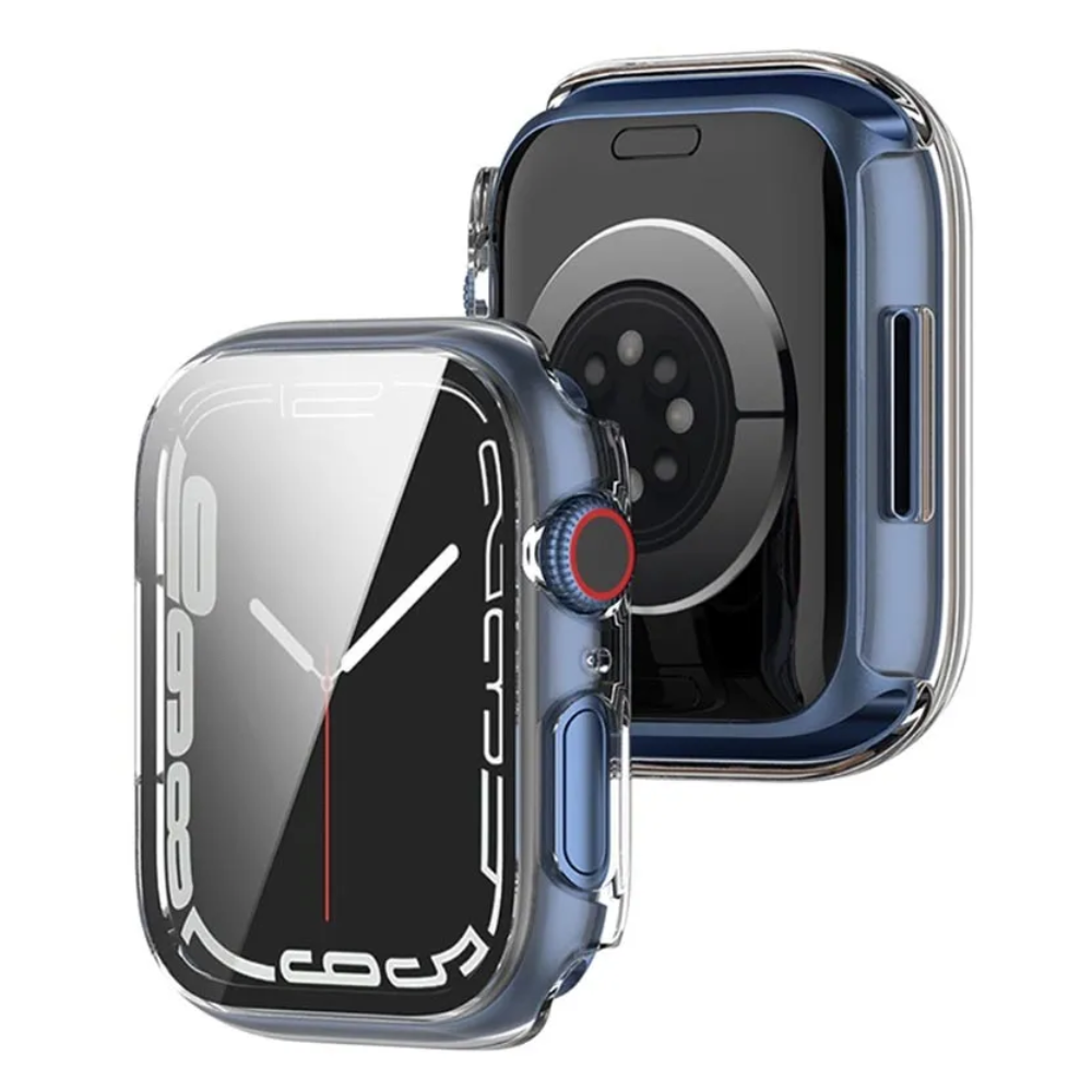 V2 Apple Watch Classic Tempered Glass Case Clear